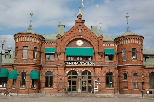 Järnvägsstationen är Borås näst vackraste byggnad.