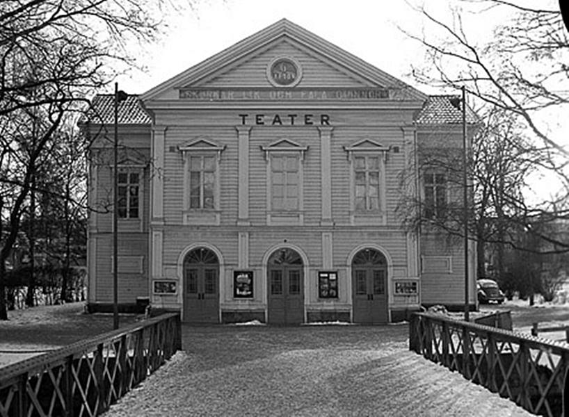 Den gamla teatern var Borås fjärde vackraste byggnad.