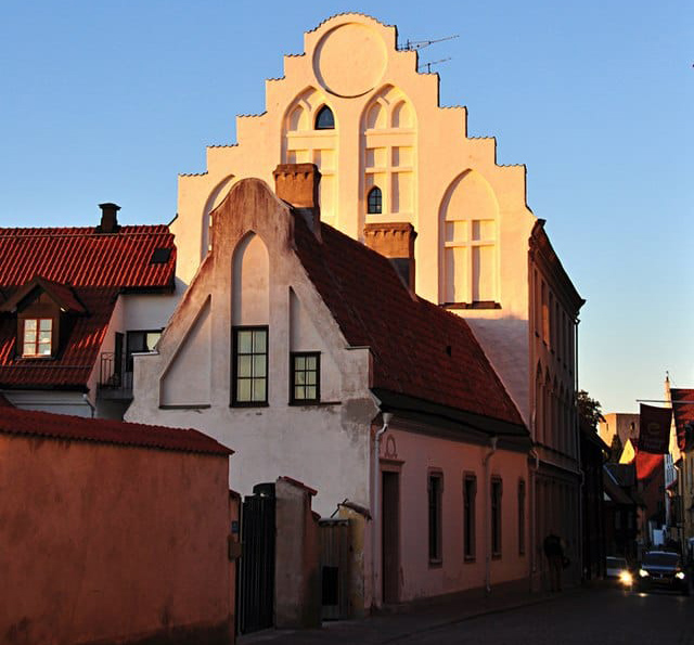 Liljewalchska huset är en av Visbys vackraste byggnader.