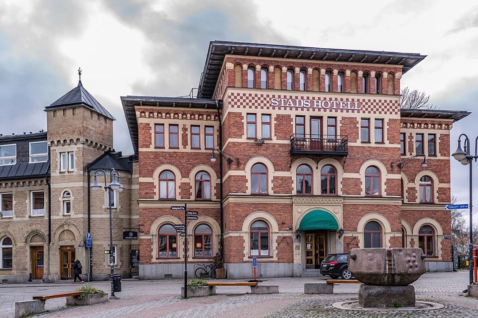 Stadshotellet är en av Norrtäljes vackraste byggnader.