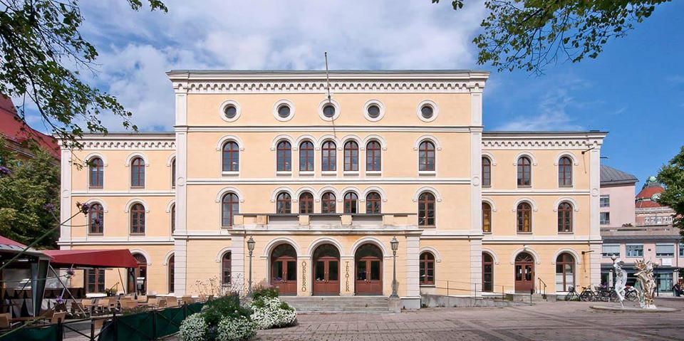 Örebro teater är en av Örebros vackraste byggnader.