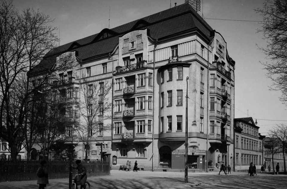 Rappska huset var en av Uppsalas vackraste byggnader.