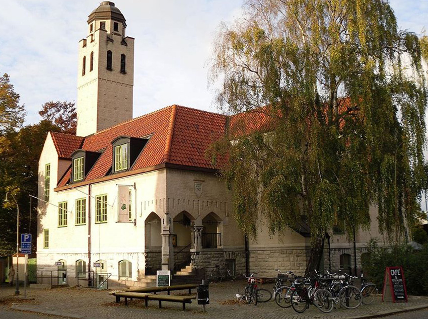 Gotlands Studentkår Rindi är en av Visbys vackraste byggnader