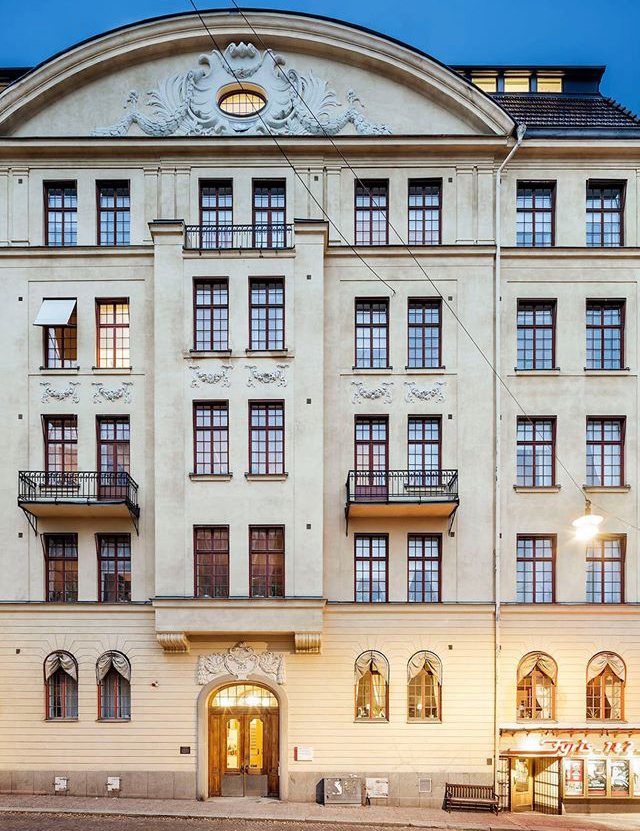 Skandalhuset är en av Uppsalas vackraste byggnader.