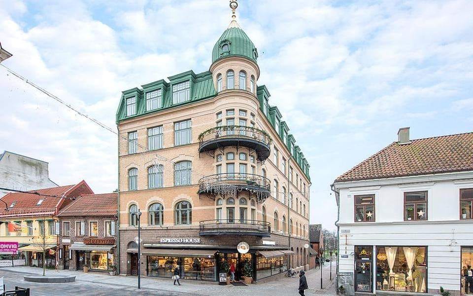 Sternerska huset är en av Halmstads vackraste byggnader.