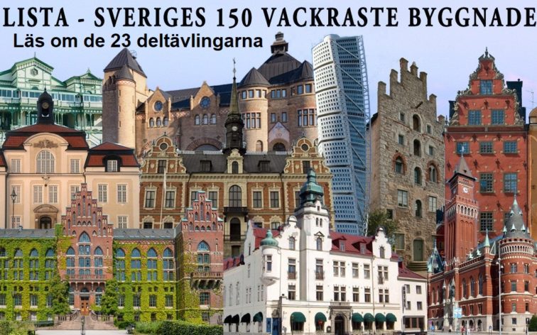 Sveriges vackraste byggnad. Läs om de 23 deltävlingarna.