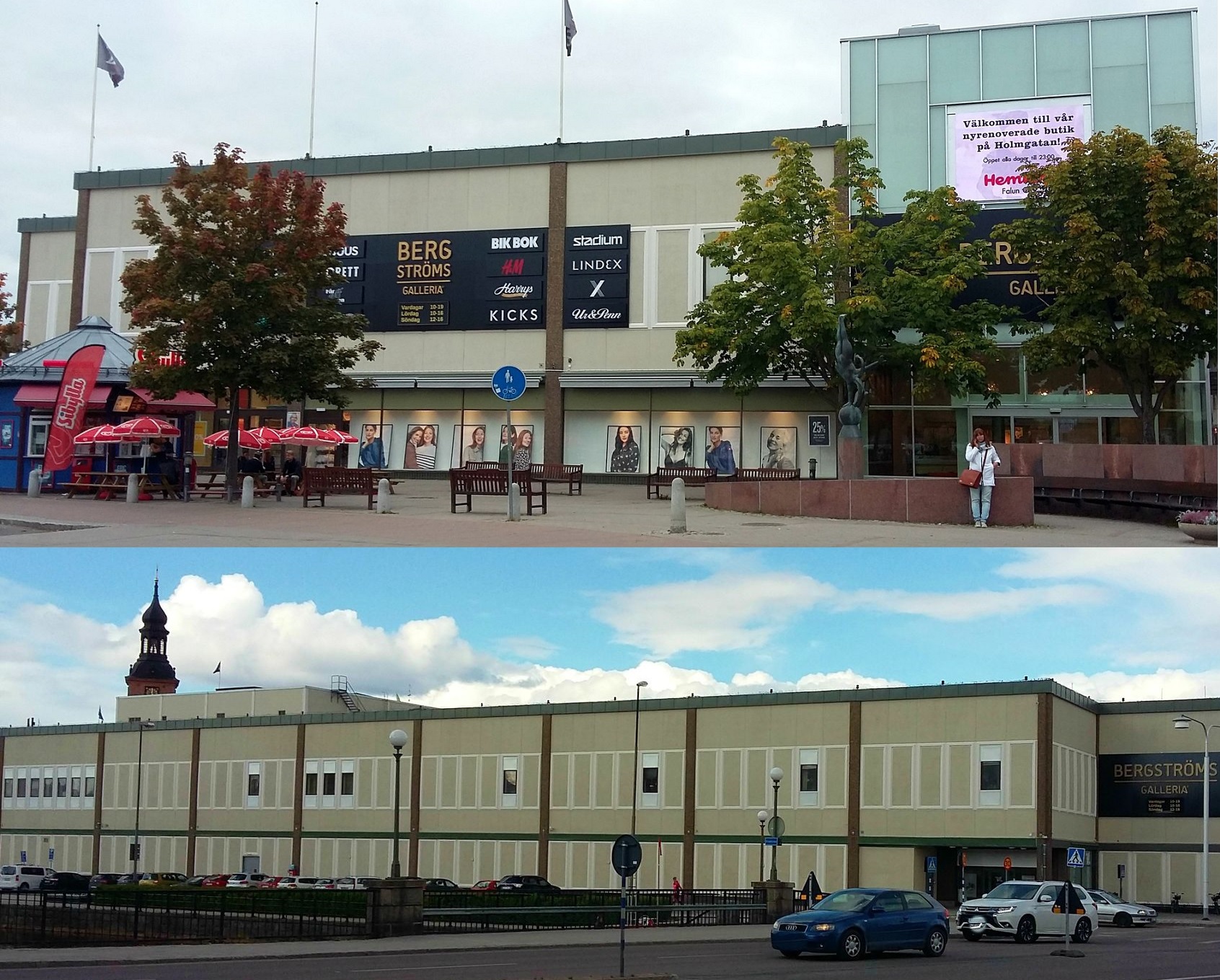 Bergströms galleria är en av Faluns fulaste byggnader.