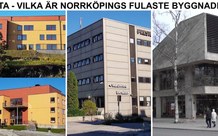 Lista - Norrköpings fulaste byggnader.