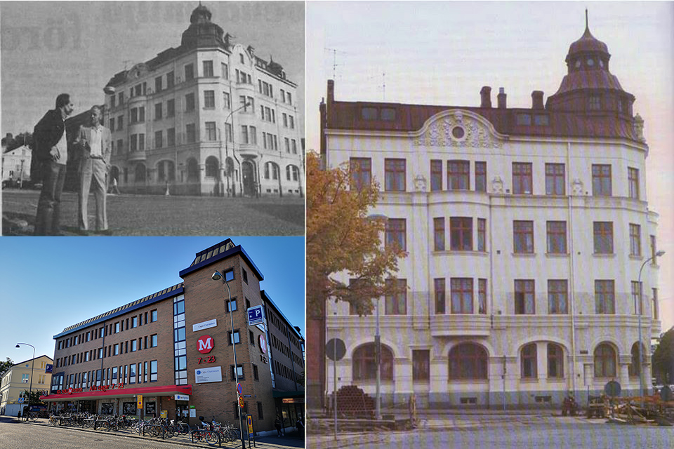 Bygget av Wihlborgs Ica Malmborgs tvingade igenom rivningen av ett nyrenoverat gediget hotell som var byggt i sten och hade kunnat stå kvar i 500 år.