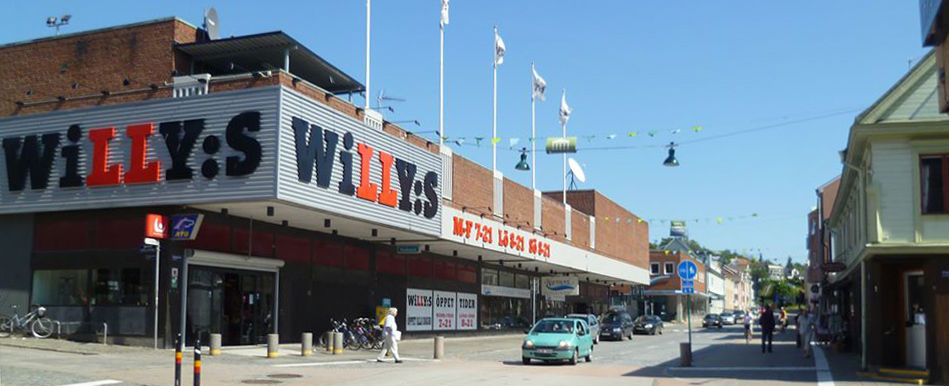 Willys är en av Ronnebys fulaste byggnader.