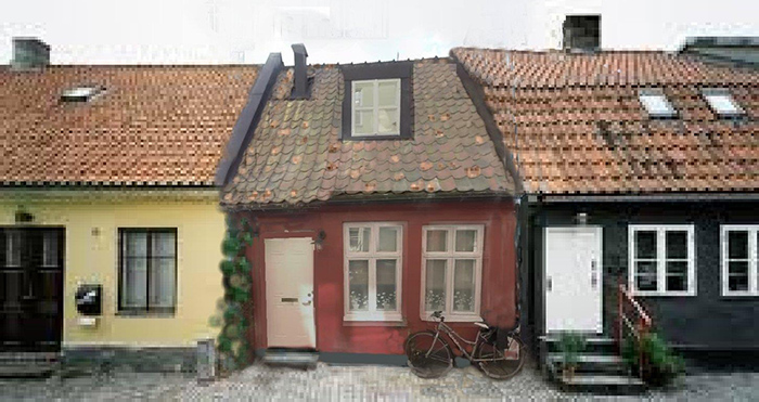 En god arkitekt vet hur man bygger ett hus som passar in. En dålig arkitekt vill sticka ut och provocera eftersom det är enklast.