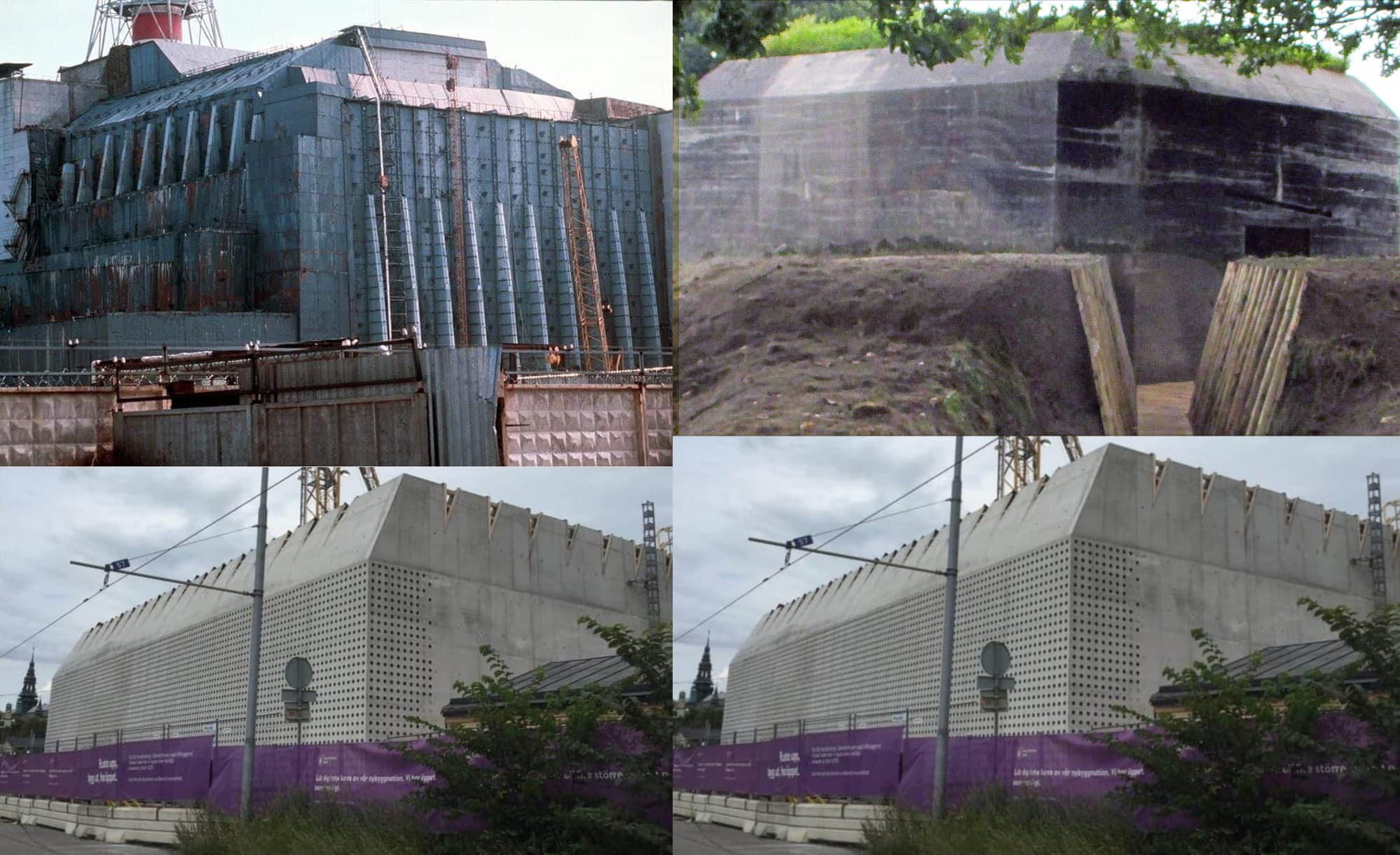 Är Wingårdhs bunker en pastisch på Tjernobylreaktorns sarkofag från 1987 eller har han kopierat en tysk krigsbunker från 1916 rakt av?