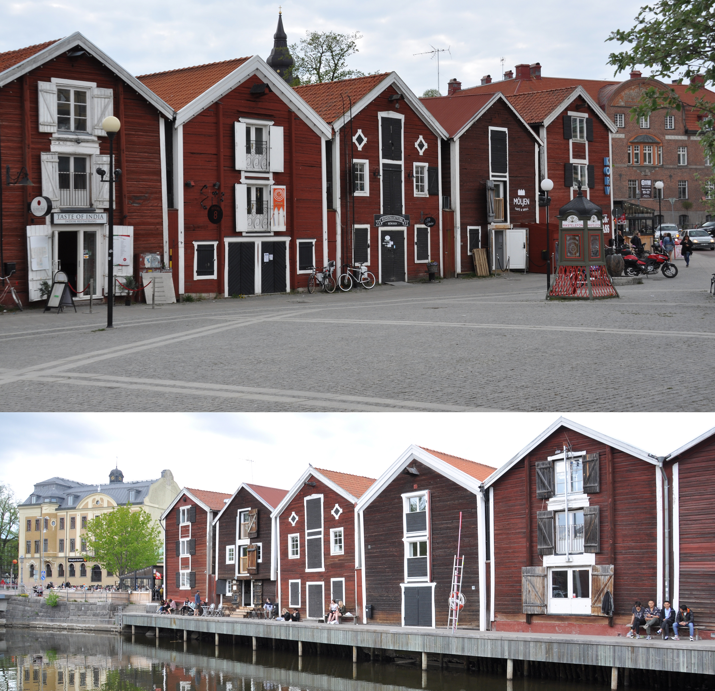 Torget Möljen i Hudiksvall är Sveriges tjugosjätte vackraste torg.