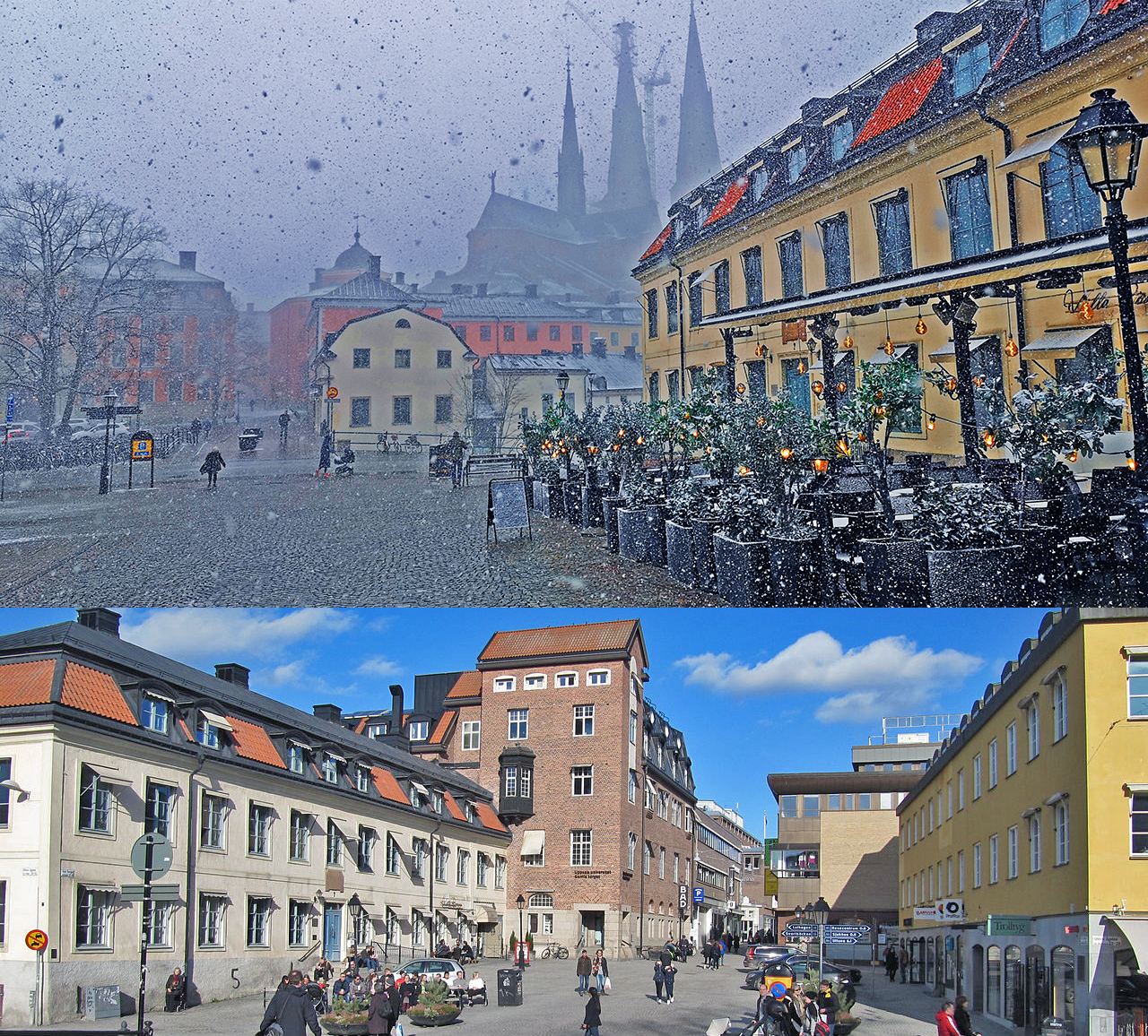 Gamla Torget i Uppsala är Sveriges åttioåttonde vackraste torg.