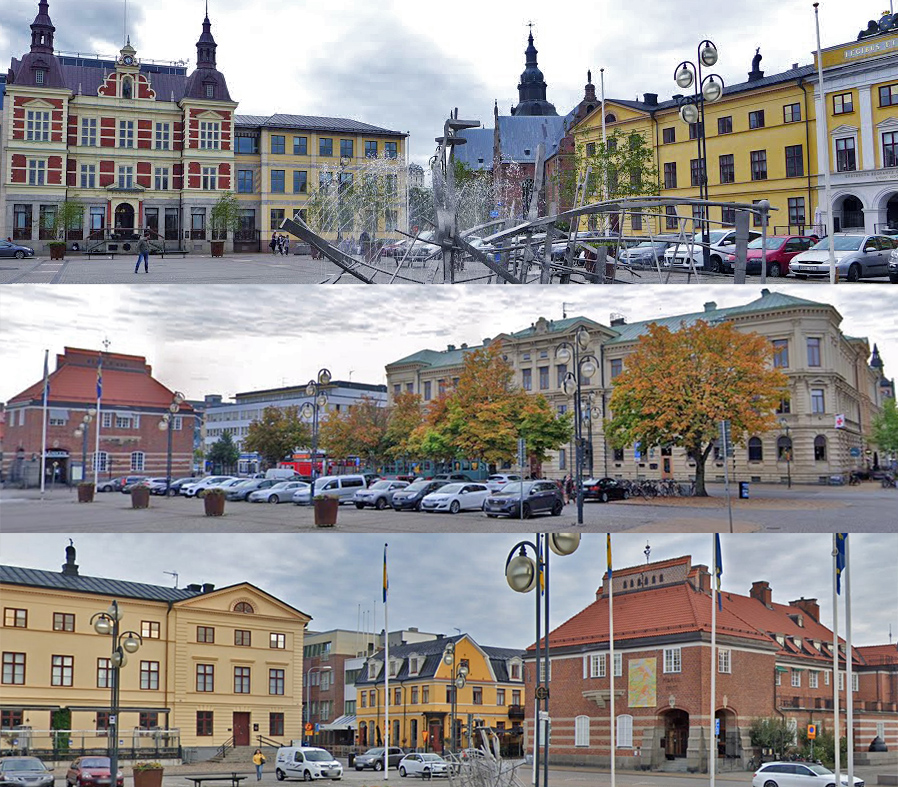 Stora Torg i Kristianstad är Sveriges nittioandra vackraste torg.