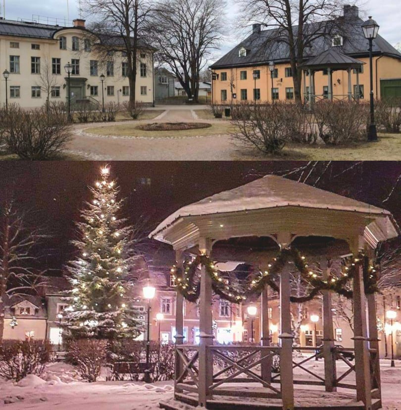 Är Rådhustorget i Säter Sveriges vackraste torg?