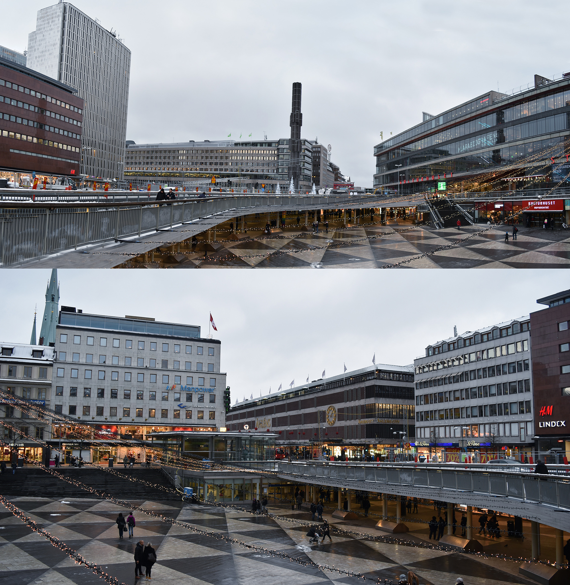 Sergels torg är Sveriges fulaste torg