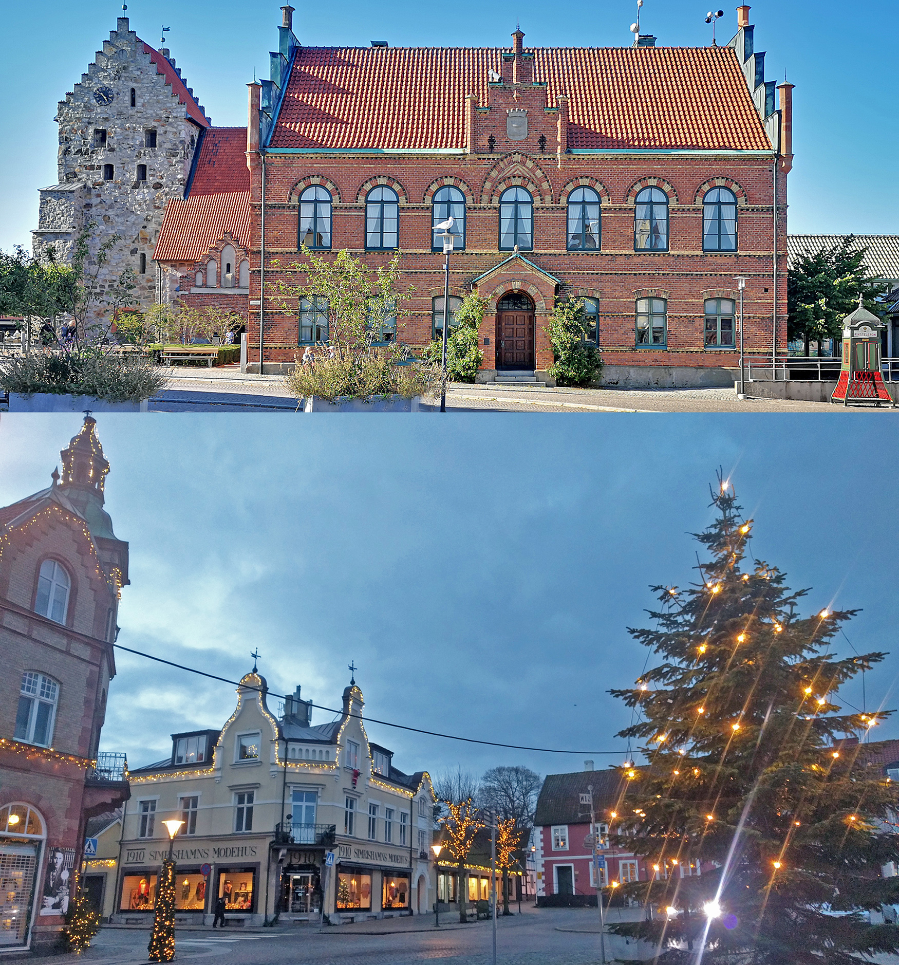 ÄSimrishamns torg är Sveriges fyrtiotredje vackraste torg.