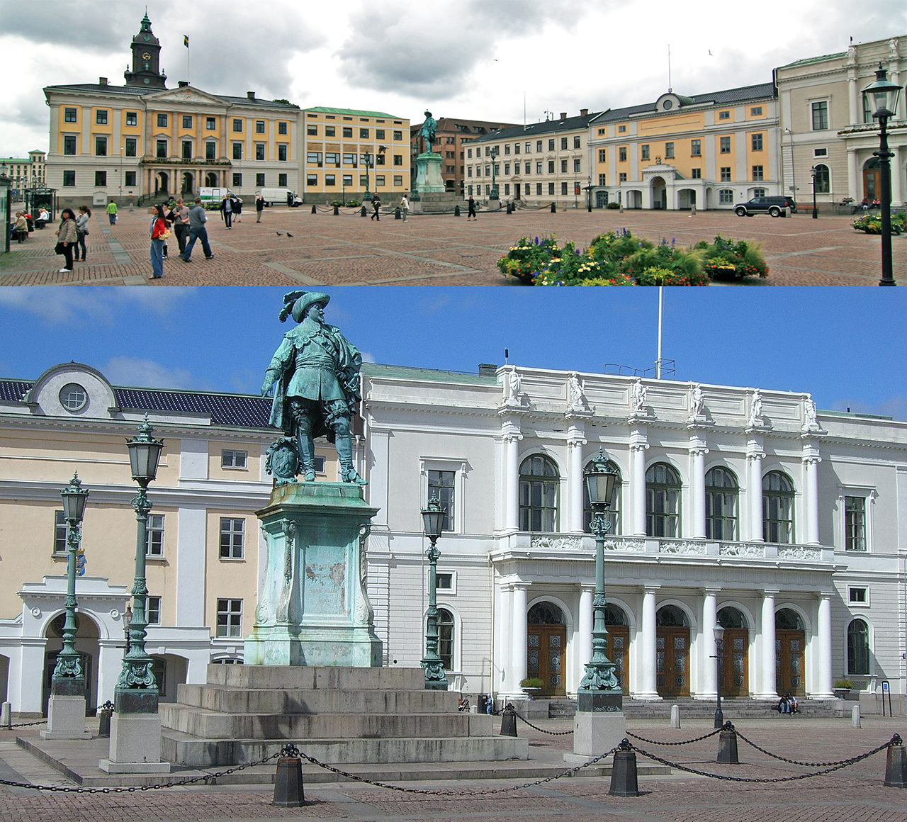 Gustaf Adolfs torg i Göteborg är Sveriges sjuttioandra vackraste torg.