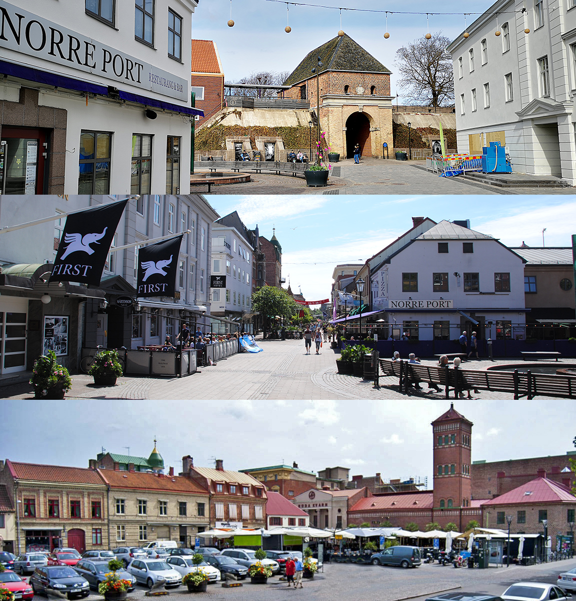 Är Lilla Torg i Halmstad Sveriges vackraste torg?