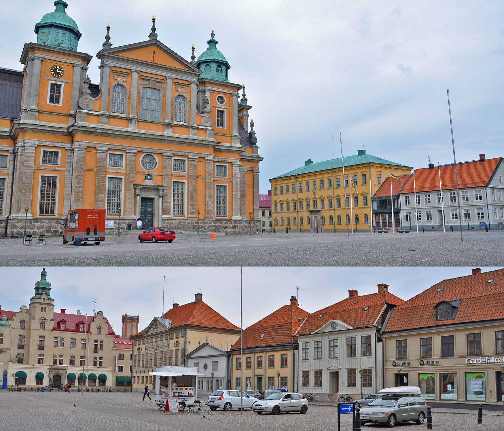 Stortorget i Kalmar är Sveriges sjuttonde vackraste torg.