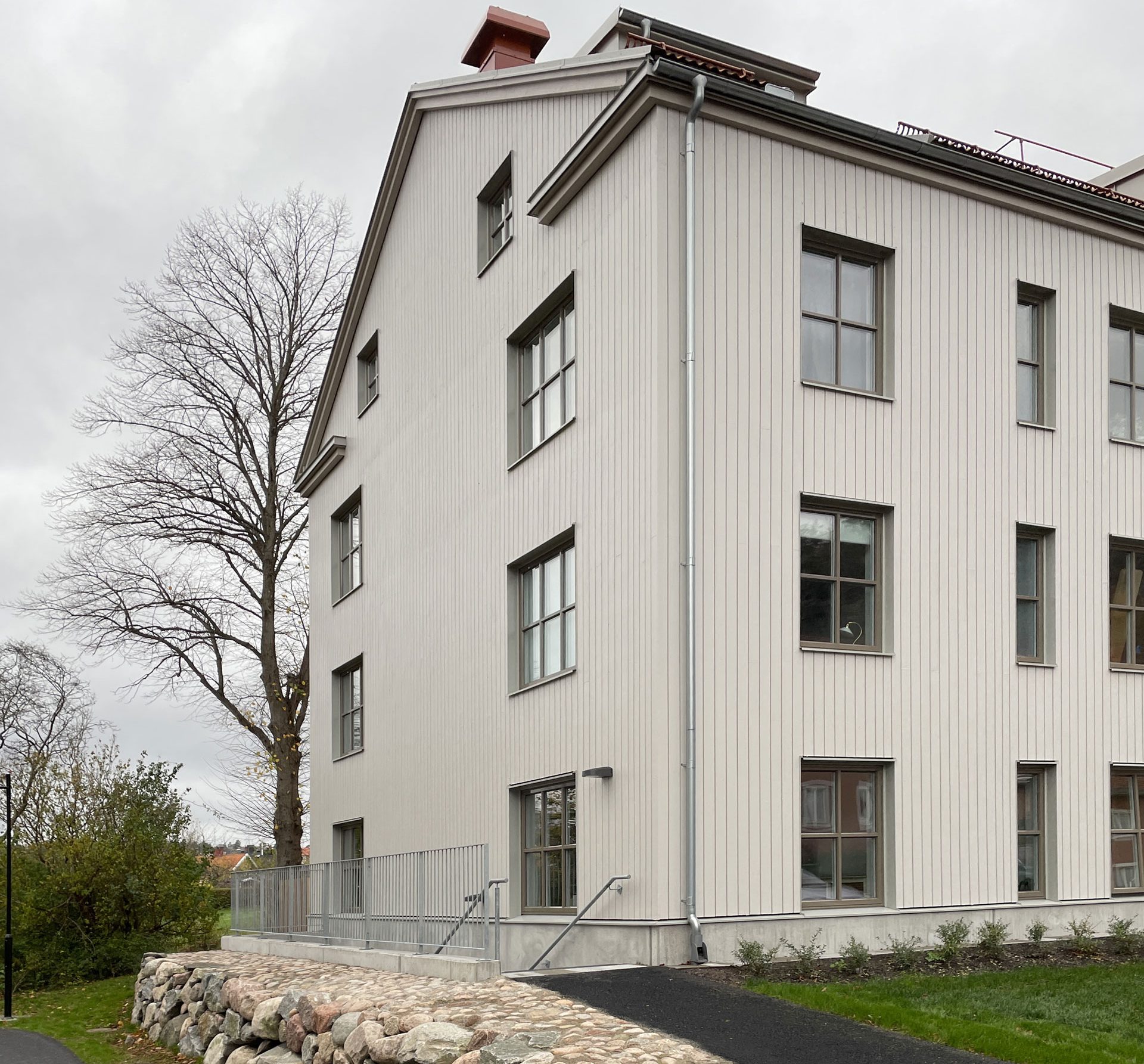 Är Fjällbo parks nya bostadshus i Göteborg Sveriges vackraste nyproduktion 2023? Foto: Radar Arkitektur