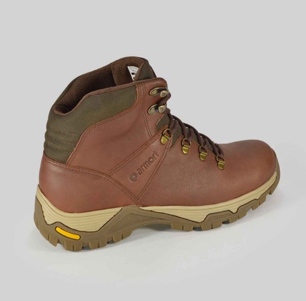 Botas outdoor en cuero para hombre