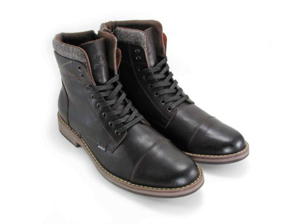 Botas en cuero para hombre