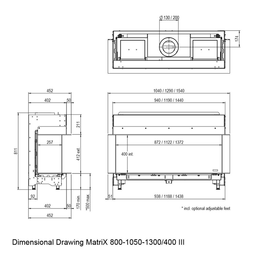 Faber MatriX 1050/400 III Driezijdig-line_image