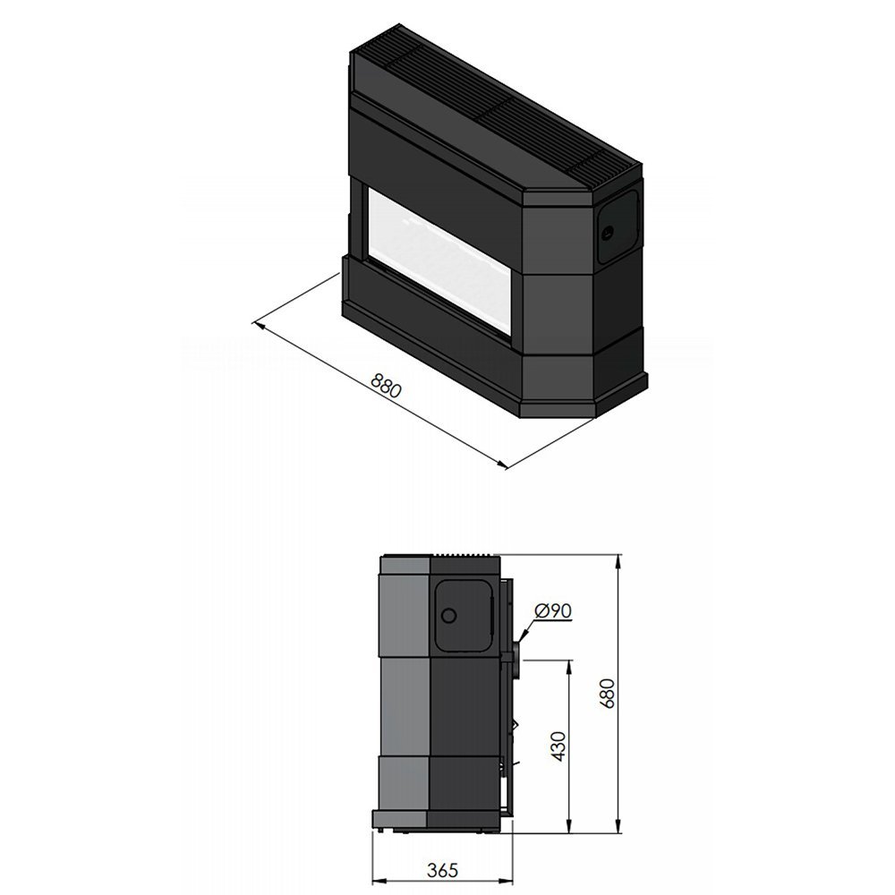 Bocal A113 gaskachel-line_image