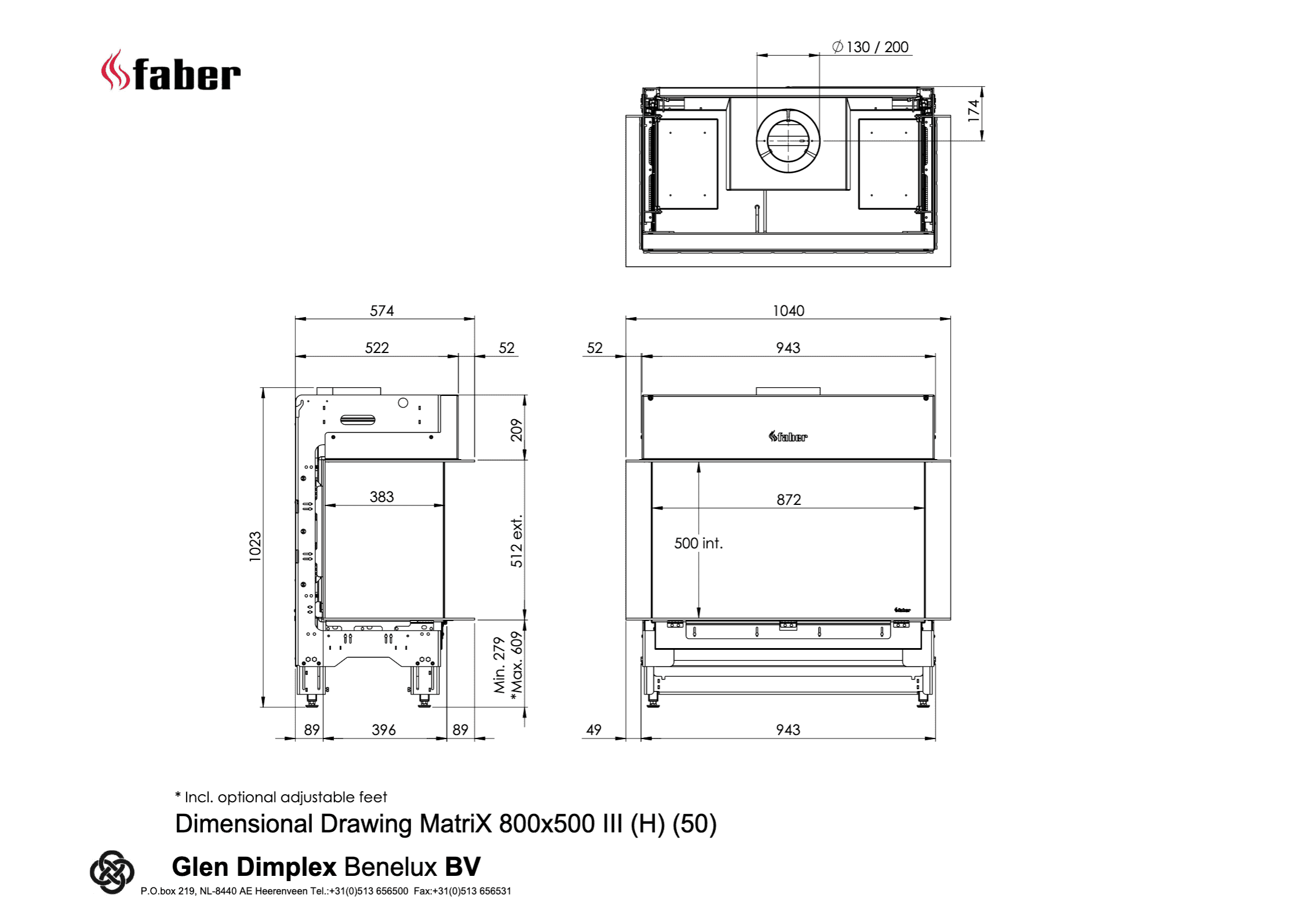 Faber Matrix Hybrid 800/500 III driezijdig-line_image