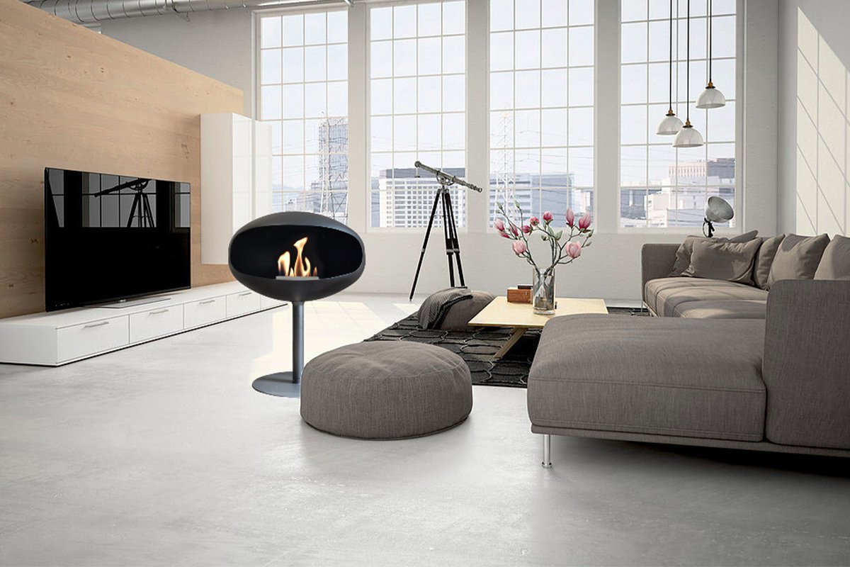 Cocoon Fires Pedestal (Zwart)-image