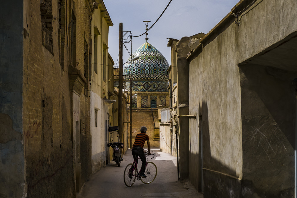biking in shiraz