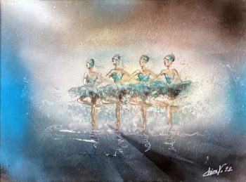 Art Collect - Claire Morand - Let’s dance little swans!