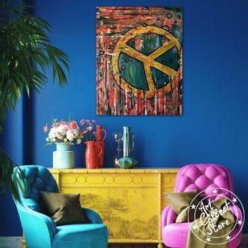 Art Collect Store - Jennifer Ibghi - Peace & Love