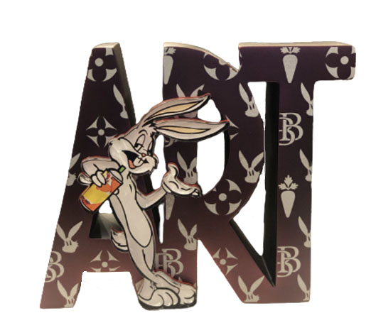 ART Star Bugs Bunny 22 X 26 X 6,5 cm, Résine