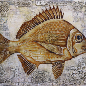 Fish Antique 1, 80x95
