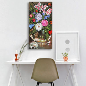Flowers for Lempicka, 80x40 2
