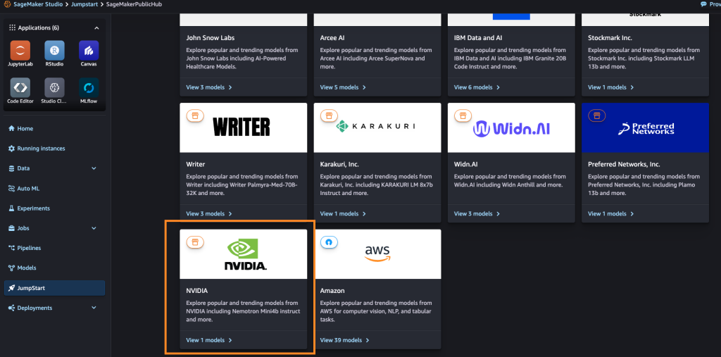 A post from Amazon AWS : Speed up your AI inference workloads with new NVIDIA-powered capabilities in Amazon SageMaker