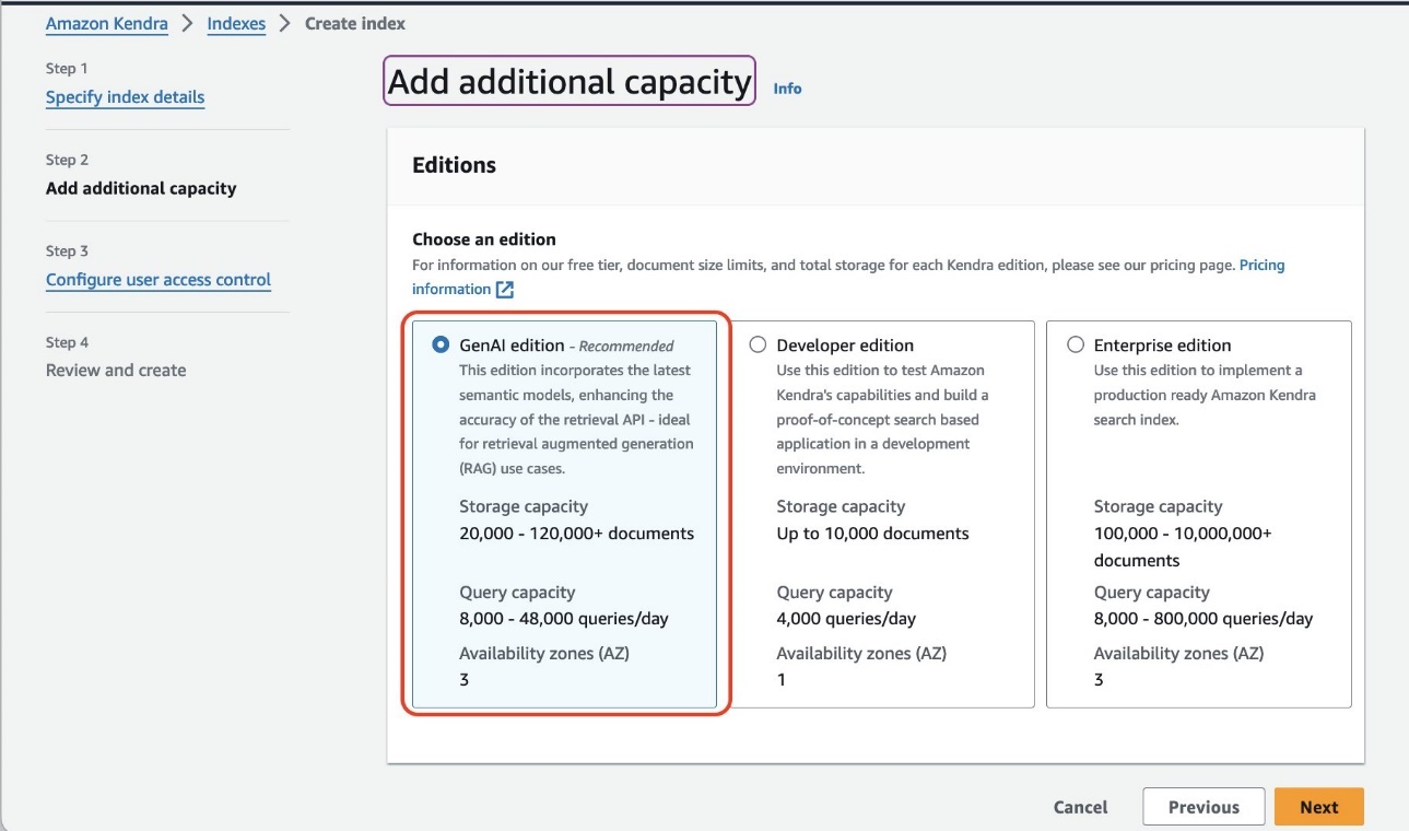 A post from Amazon AWS : Introducing Amazon Kendra GenAI Index – Enhanced semantic search and retrieval capabilities