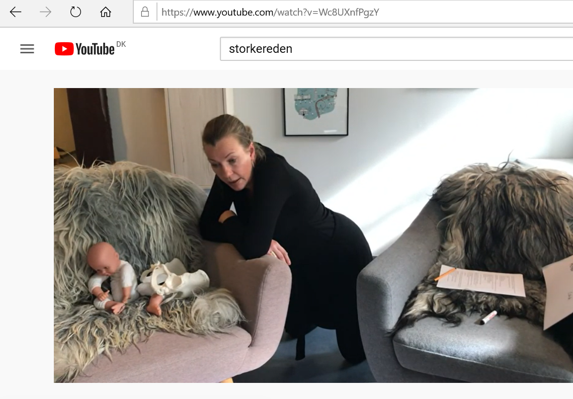 Er du klar til at føde? I dag runder vi serien af med en baby her på web fødselsforberedelsen fra Storkereden.