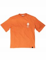 Artucky- The Scream Oversize orange T-Shirt