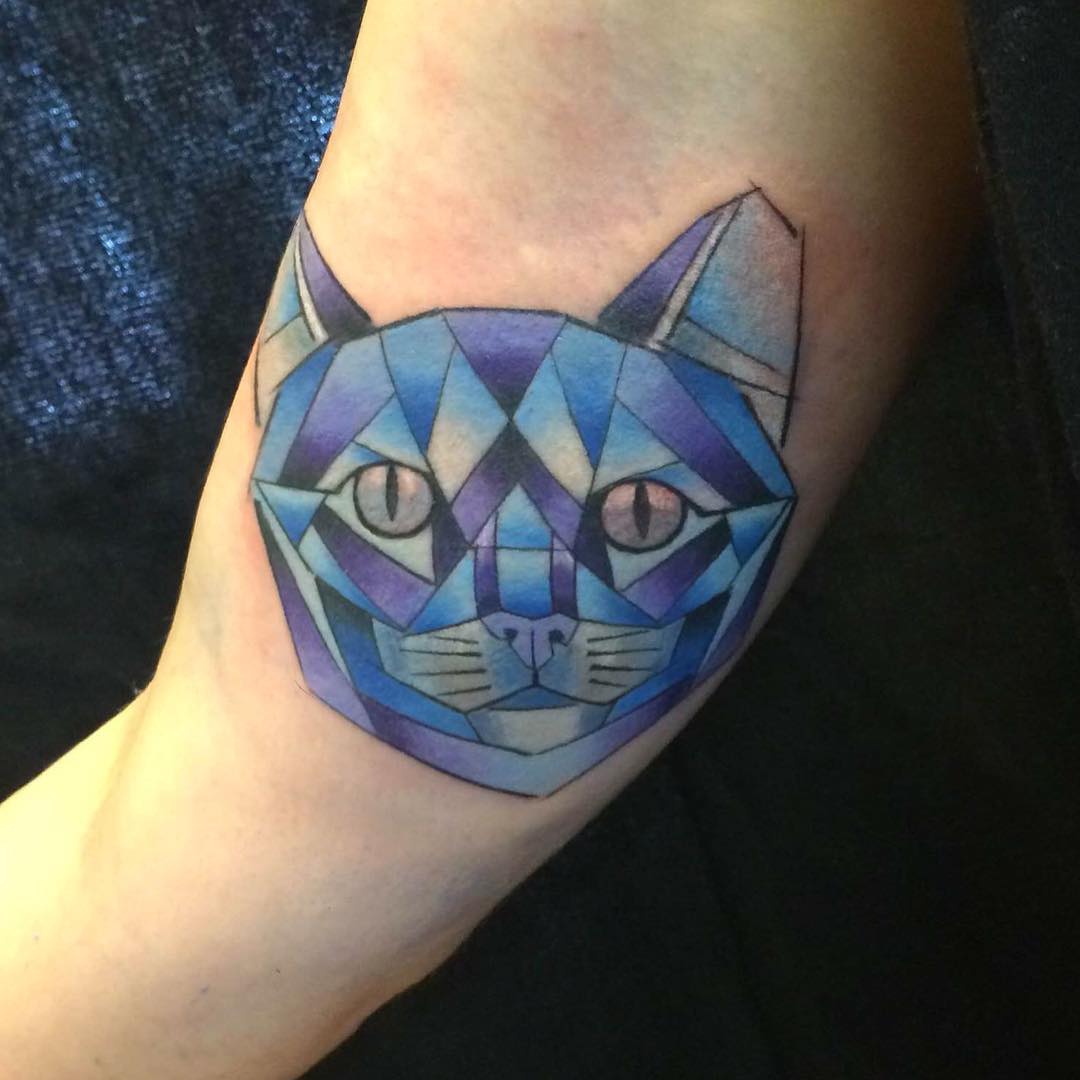 geometric tattoo