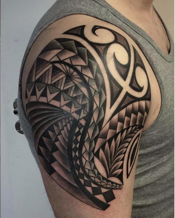 Tribal tattoo style