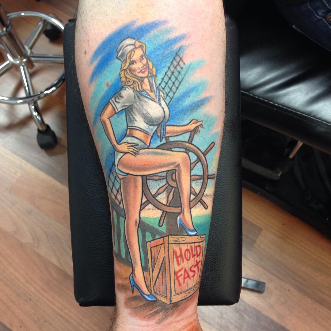 Pinup tattoo