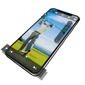 Online coaching av golf i mobilen