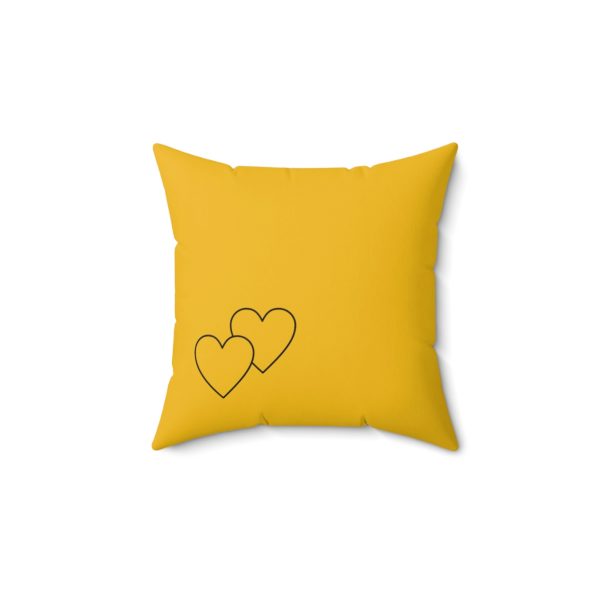 Square Pillow Yellow