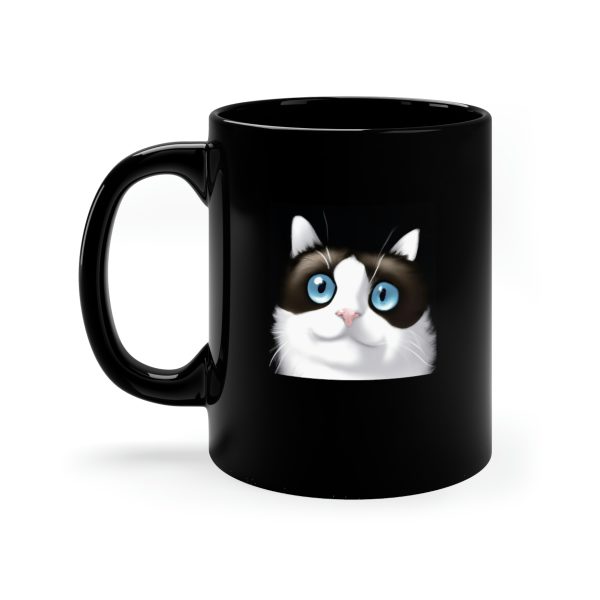 Black Mug cat