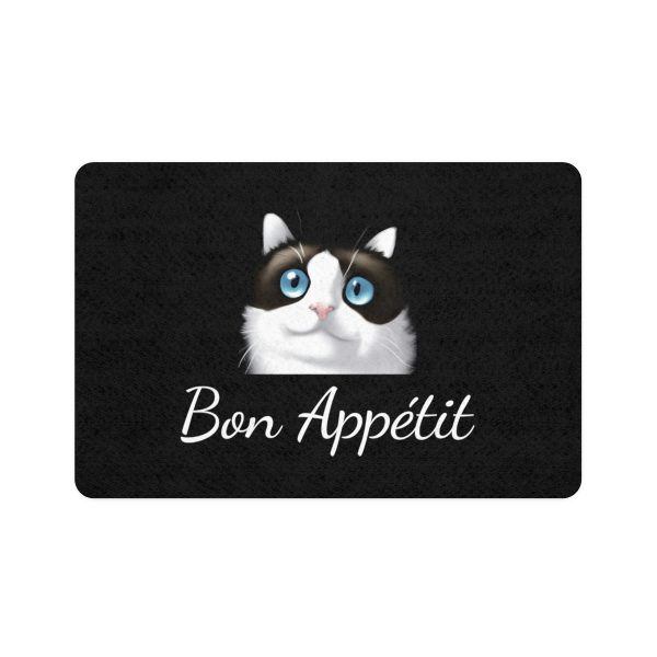 Pet Food Mat black