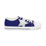 Top Sneakers dark blue silver